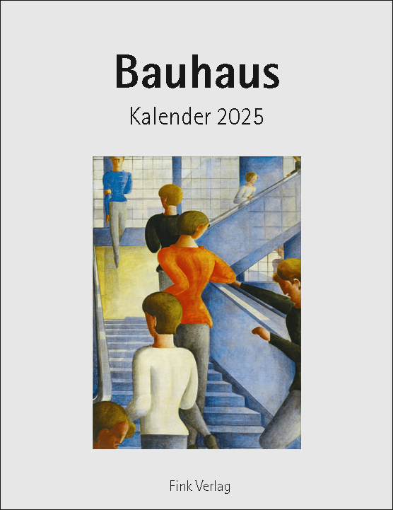 Cover: 9783771720223 | Bauhaus 2025 | Kunst-Einsteckkalender | Schlemmer | Kalender | 12 S.