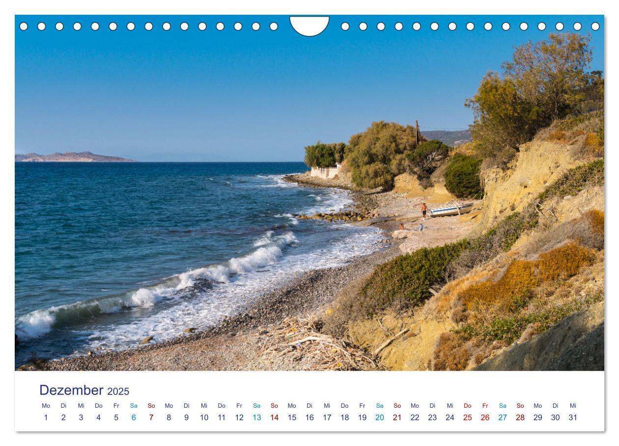 Bild: 9783383998133 | Strände der Insel Rhodos (Wandkalender 2025 DIN A4 quer), CALVENDO...