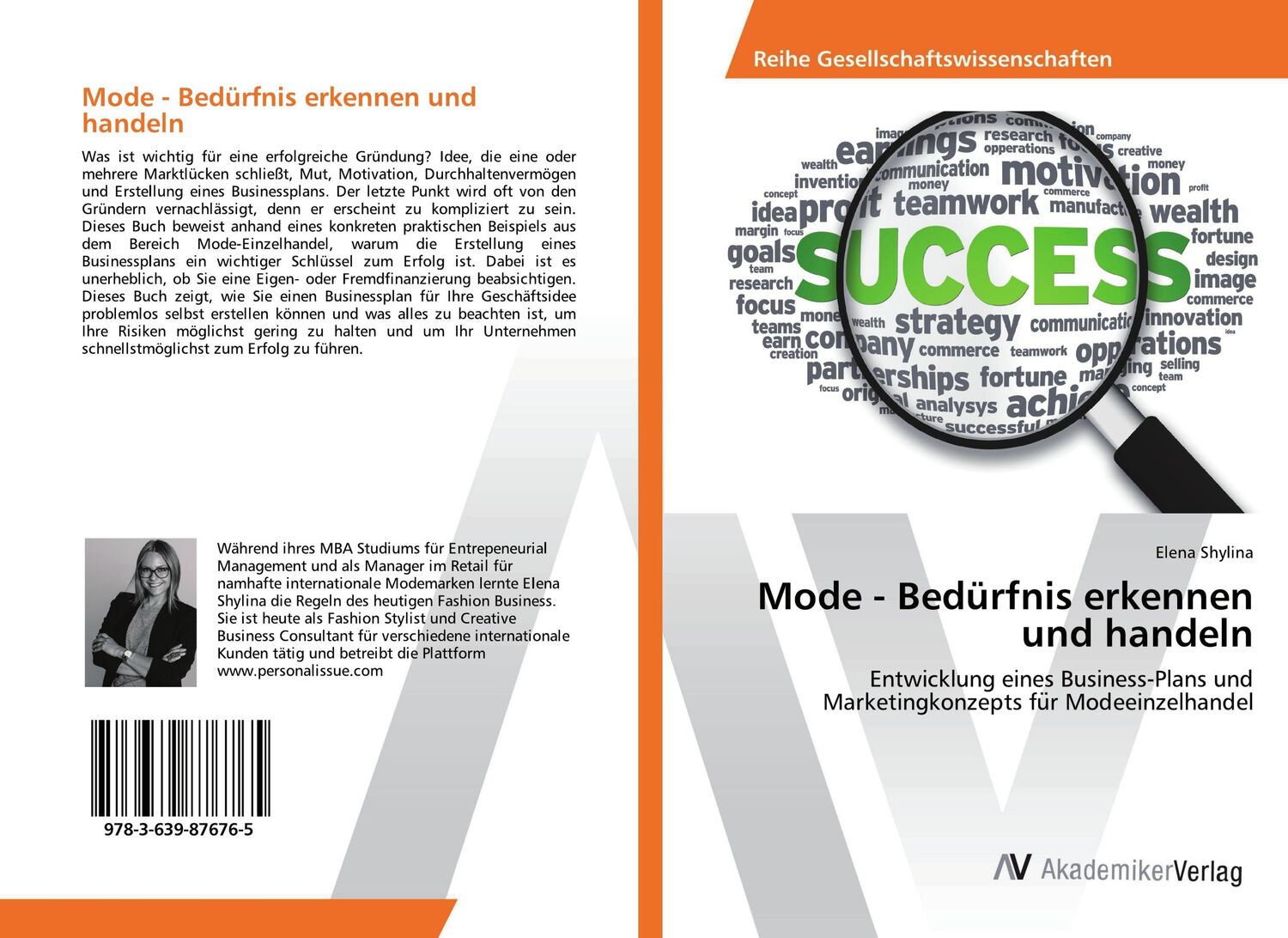 Cover: 9783639876765 | Mode - Bedürfnis erkennen und handeln | Elena Shylina | Taschenbuch