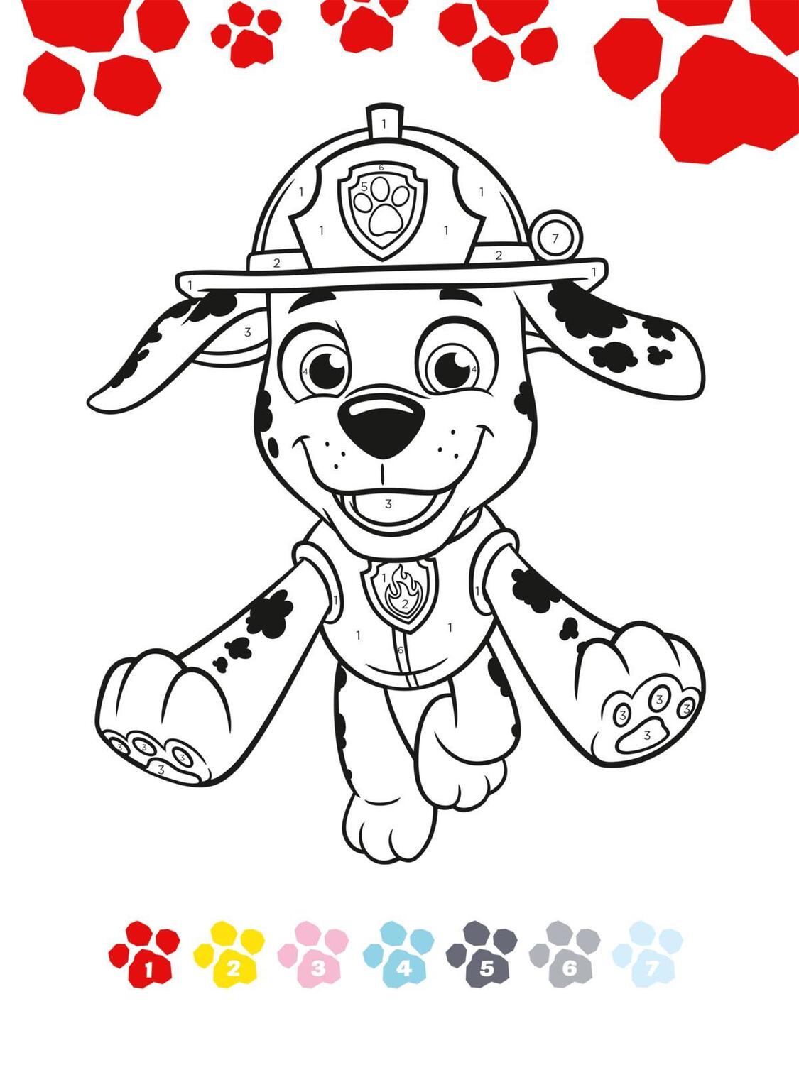 Bild: 9783845121604 | PAW Patrol Kindergartenheft: Malen nach Zahlen | Taschenbuch | 48 S.