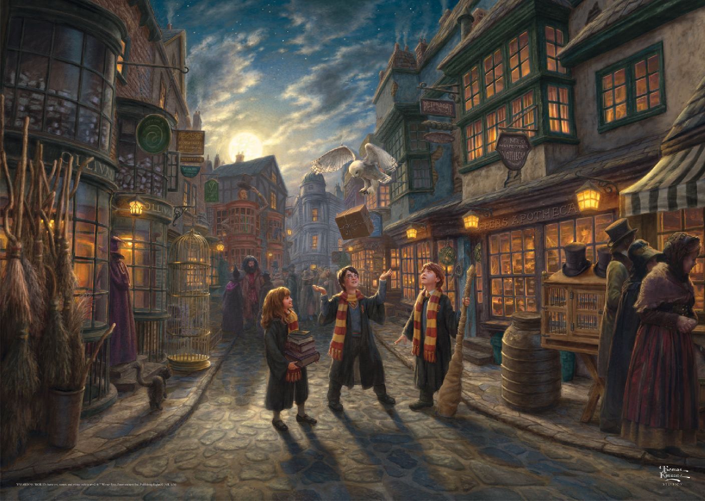 Bild: 4001504585488 | Wizarding World, Harry Potter, Diagon Alley | Spiel | Schachtel | 2024