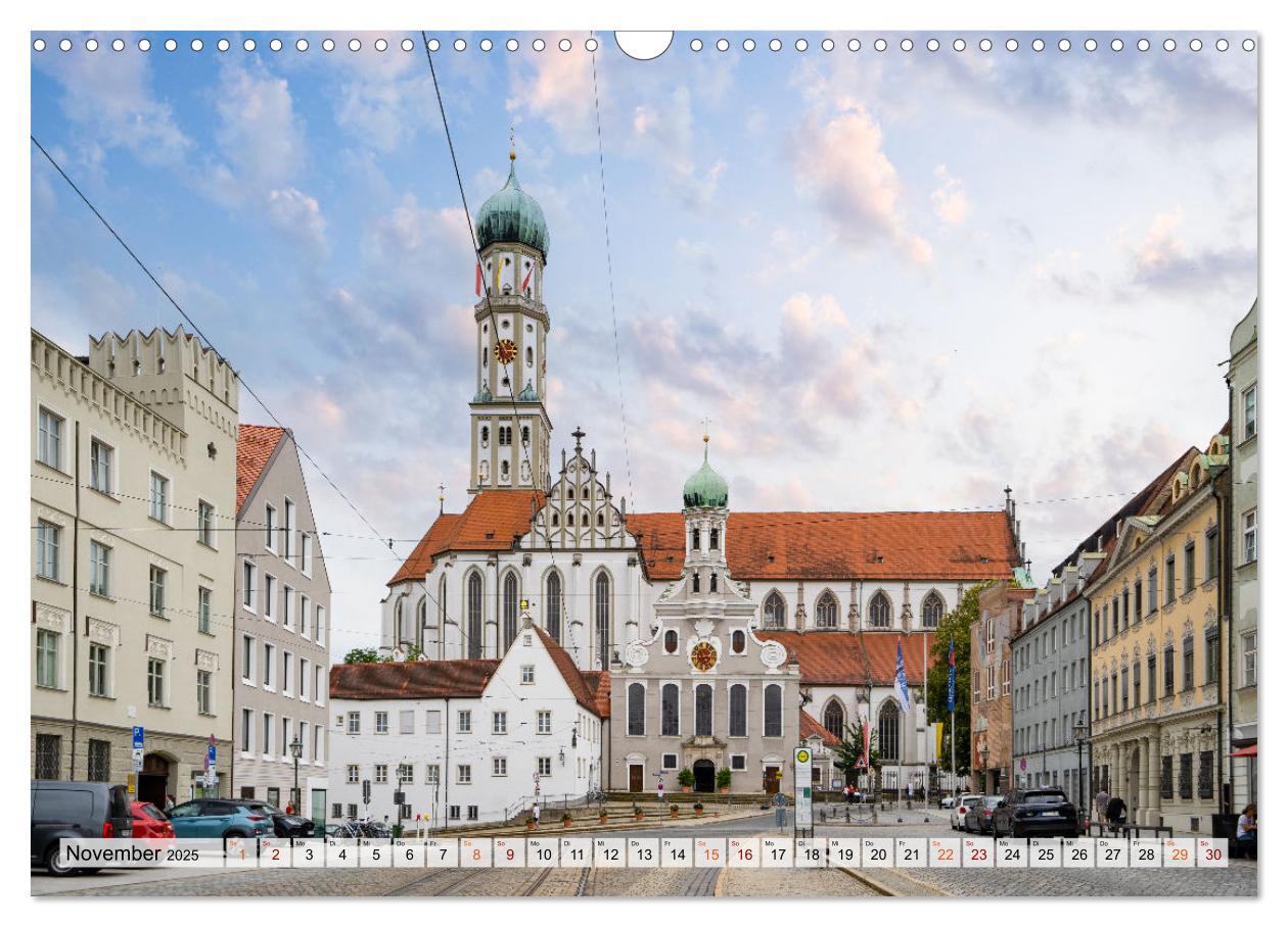 Bild: 9783435041572 | Augsburg Impressionen (Wandkalender 2025 DIN A3 quer), CALVENDO...