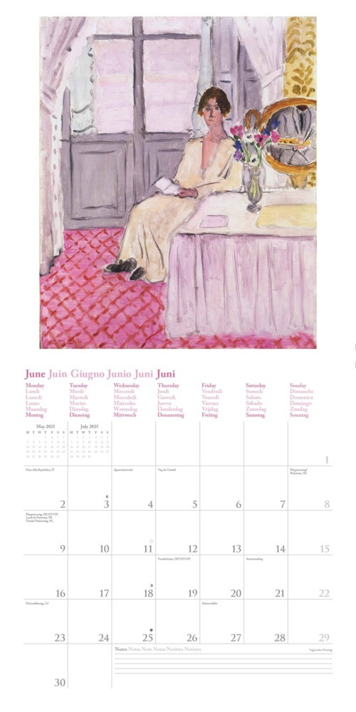 Bild: 4002725994011 | Henri Matisse 2025 - Wand-Kalender - Broschüren-Kalender - 30x30 -...