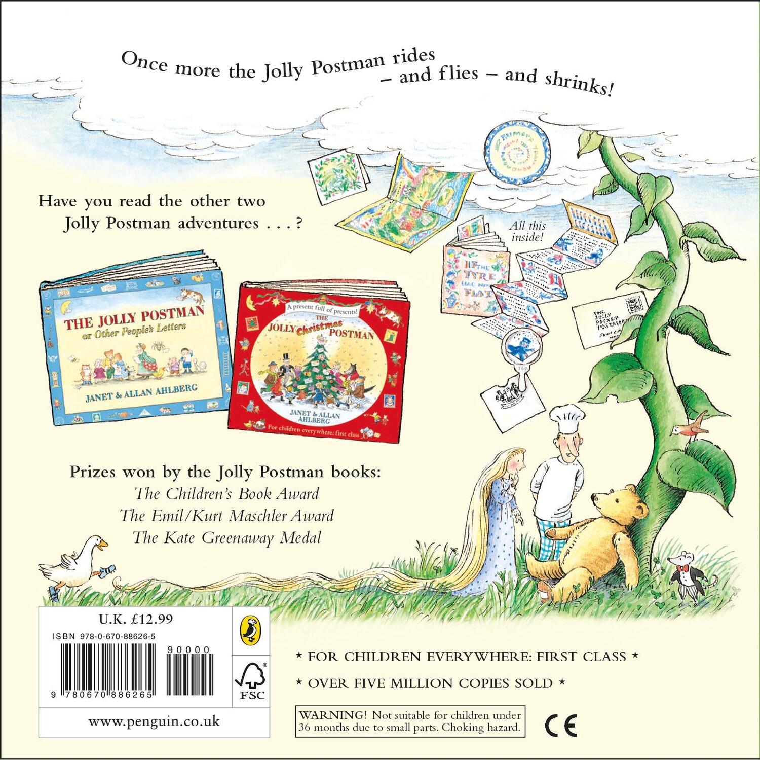 Rückseite: 9780670886265 | The Jolly Pocket Postman | The interactive pocket-sized adventure