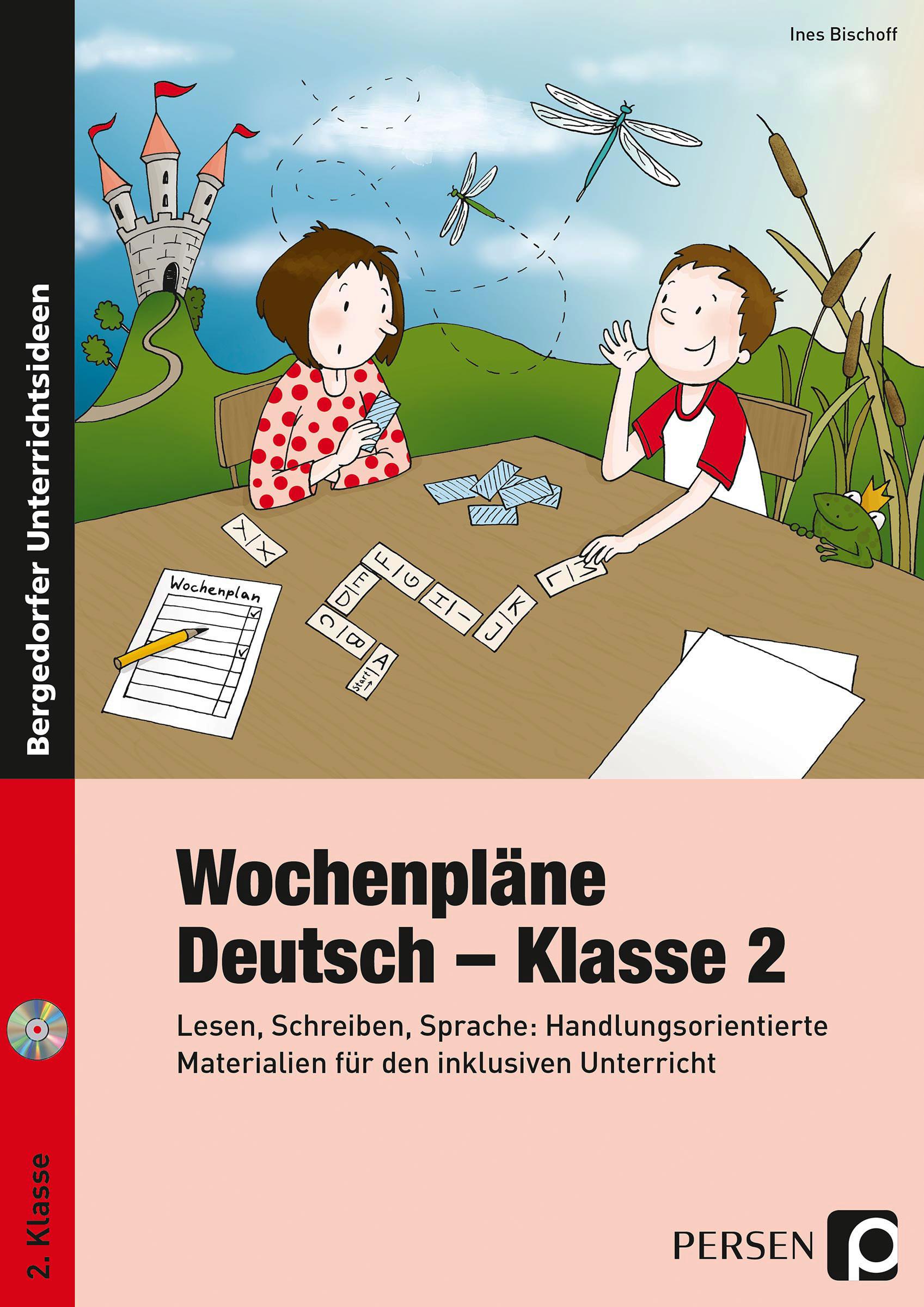 Cover: 9783403232889 | Wochenpläne Deutsch - Klasse 2 | Ines Bischoff | Taschenbuch | 176 S.