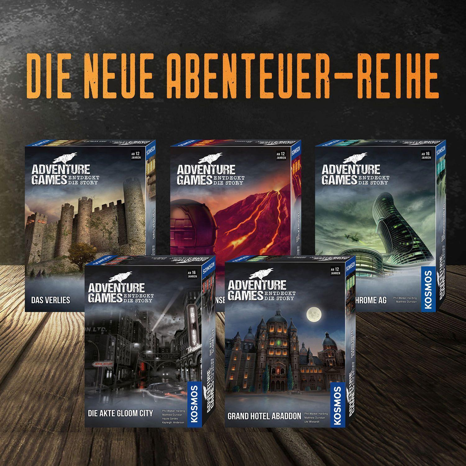 Bild: 4002051695200 | Adventure Games - Die Akte Gloom City | Spiel | Deutsch | 2021