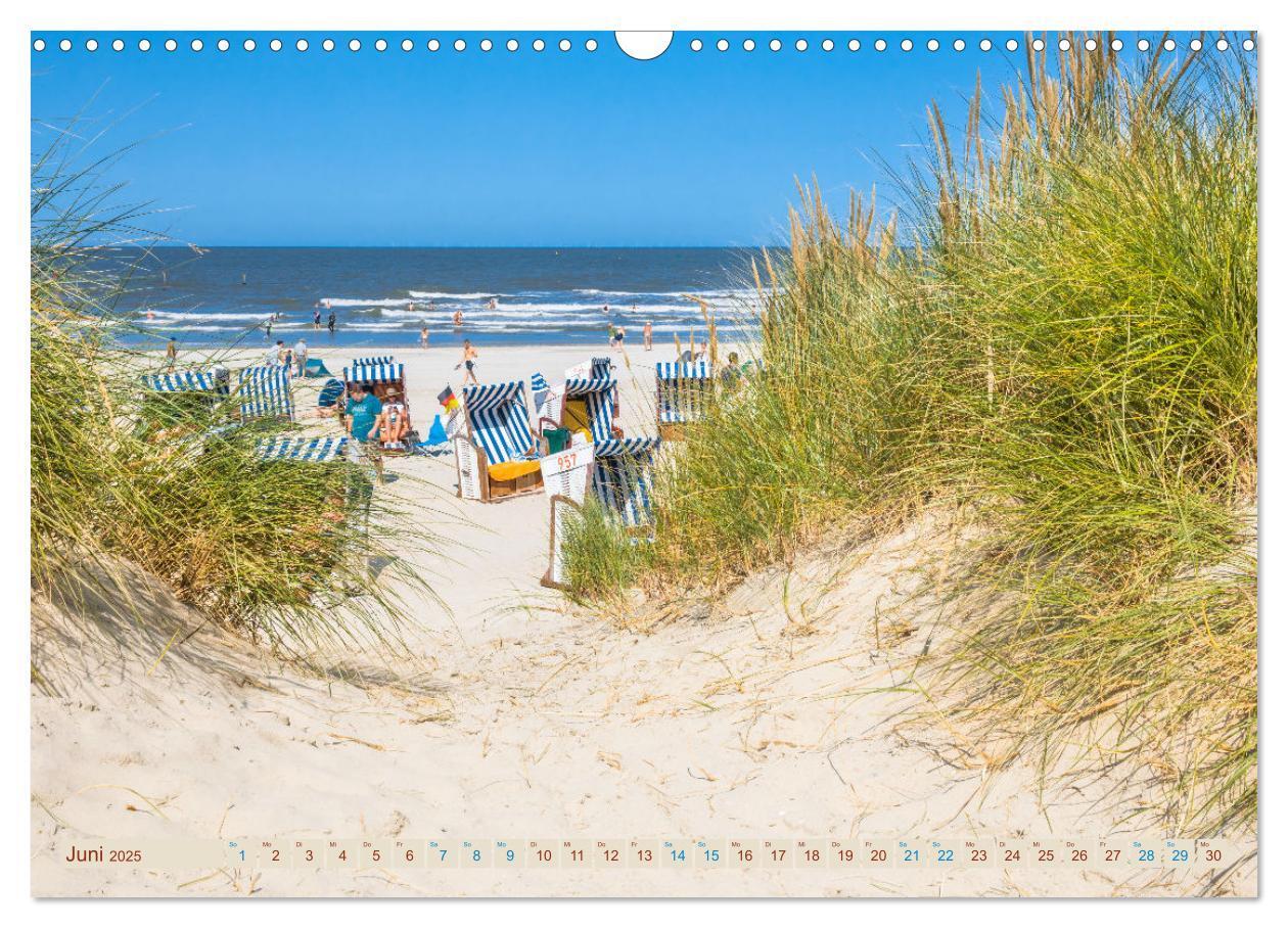 Bild: 9783457209400 | Norderney Sehnsuchtskalender (Wandkalender 2025 DIN A3 quer),...