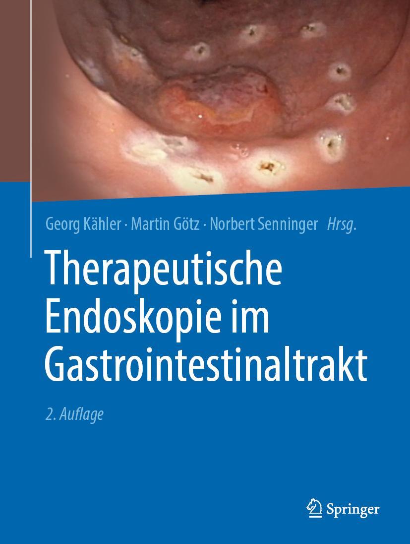 Cover: 9783662650868 | Therapeutische Endoskopie im Gastrointestinaltrakt | Kähler (u. a.)