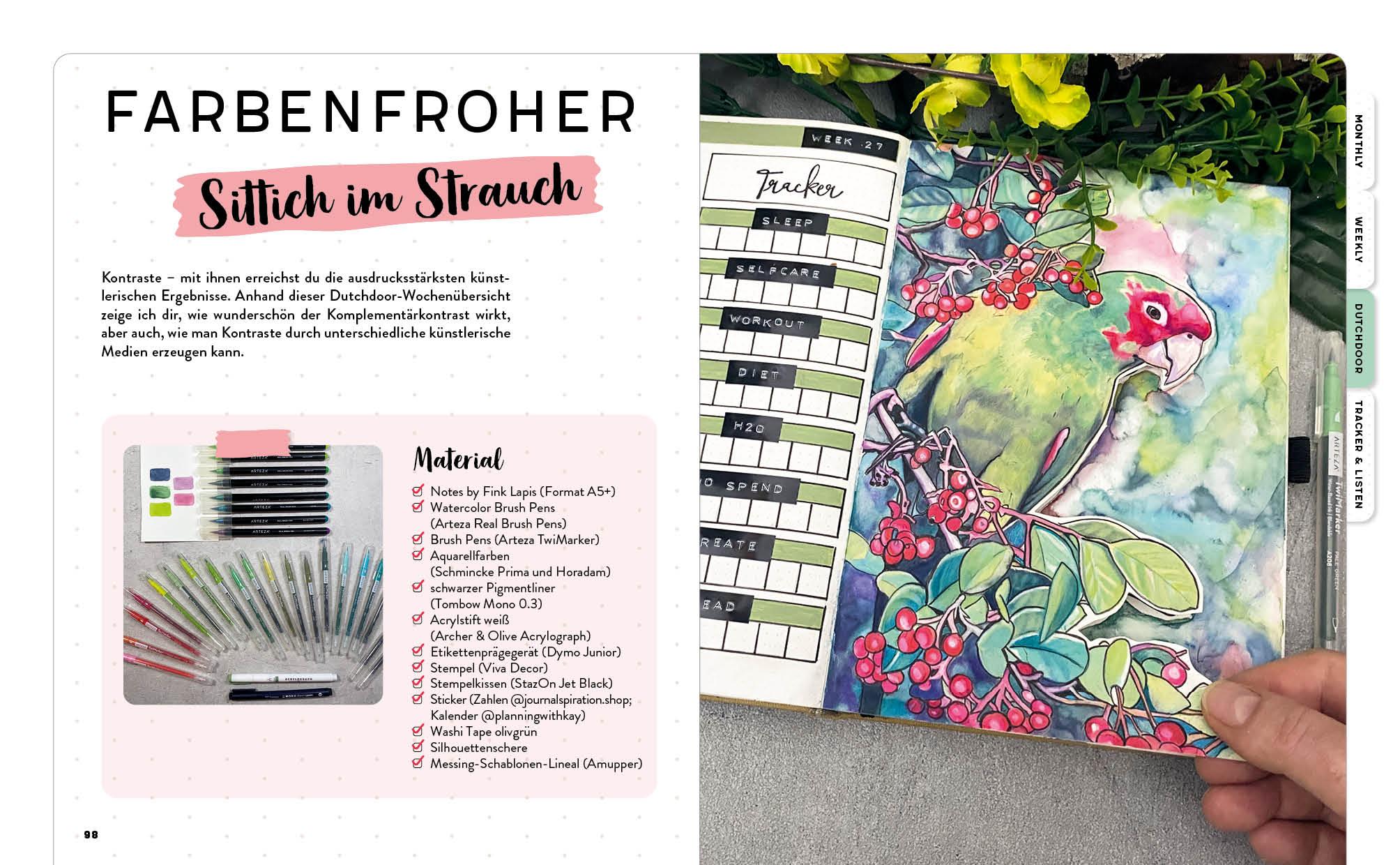 Bild: 9783745904116 | Bullet Journal - zeichnen und illustrieren | Susanne Boehmer-Hoops