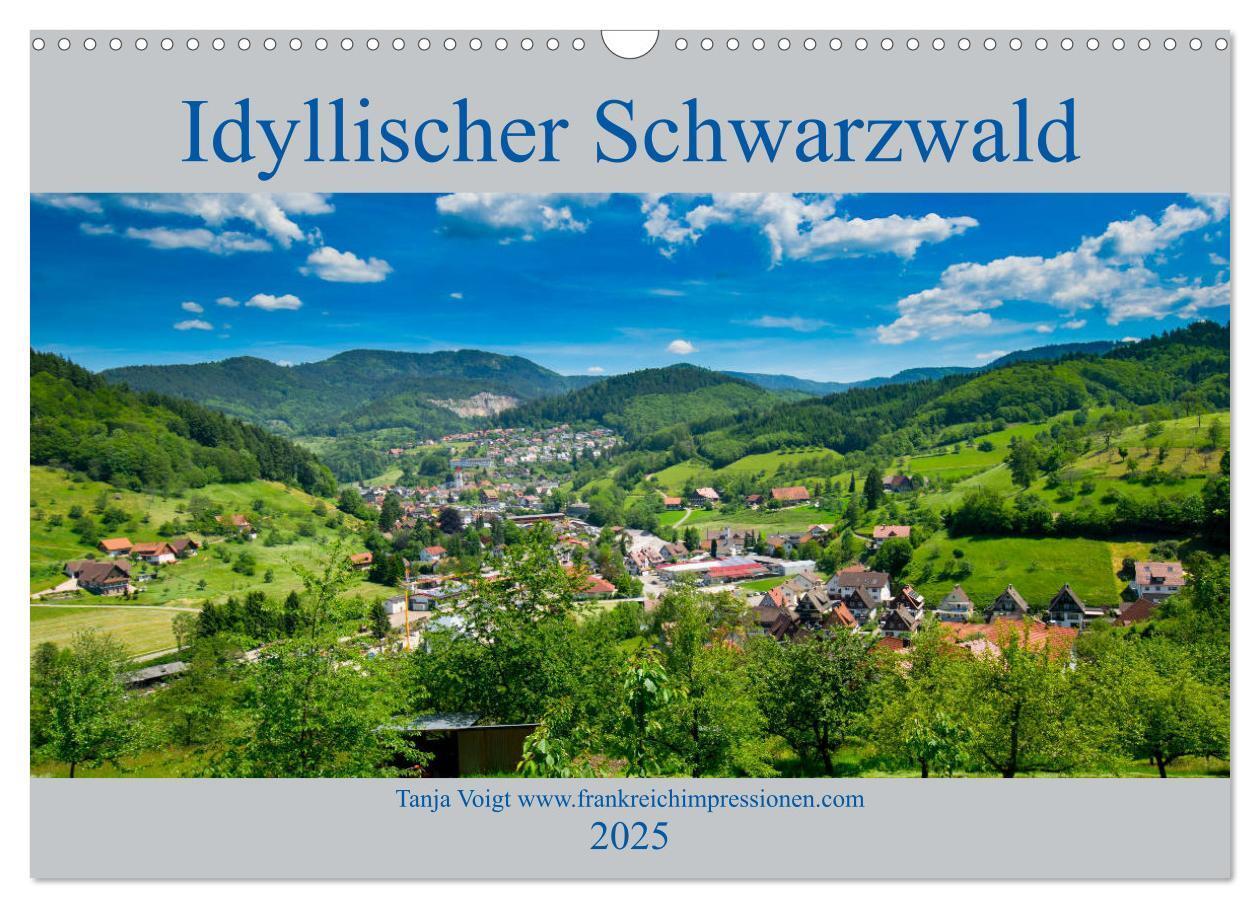 Cover: 9783435207831 | Idyllischer Schwarzwald (Wandkalender 2025 DIN A3 quer), CALVENDO...