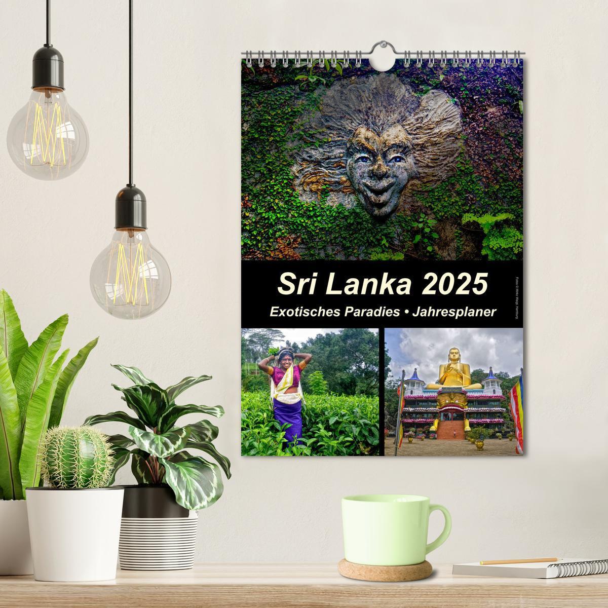 Bild: 9783457051498 | Sri Lanka 2025 - Exotisches Paradies - Jahresplaner (Wandkalender...