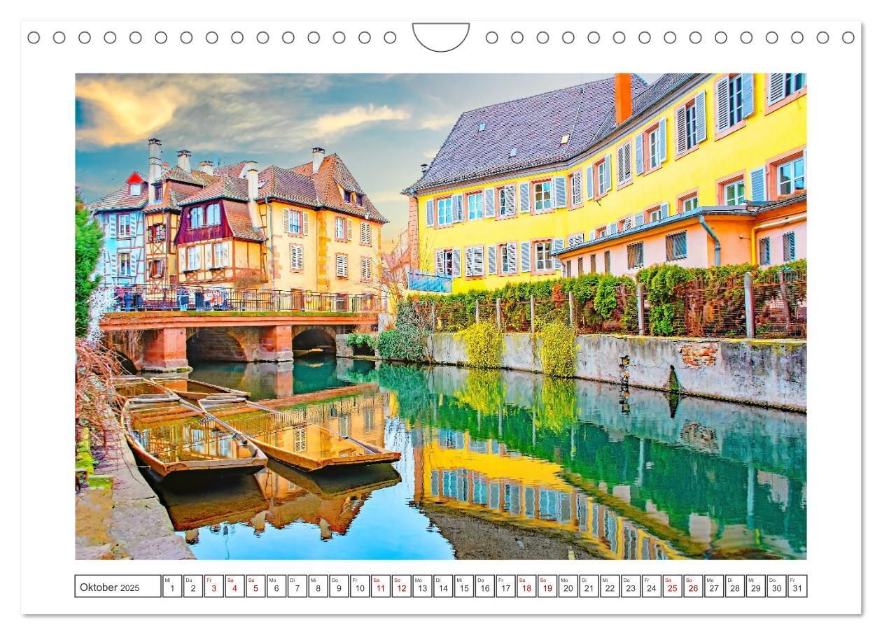 Bild: 9783383865862 | Das malerische Colmar im Elsass (Wandkalender 2025 DIN A4 quer),...