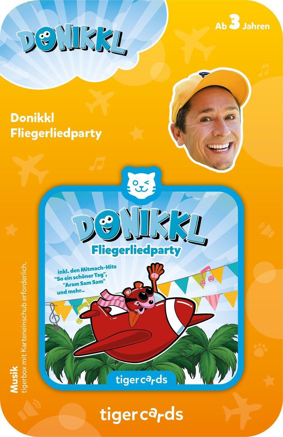 Bild: 4260535482788 | tigercard - Donikkl - Fliegerliedparty | Stück | Deutsch | 2020