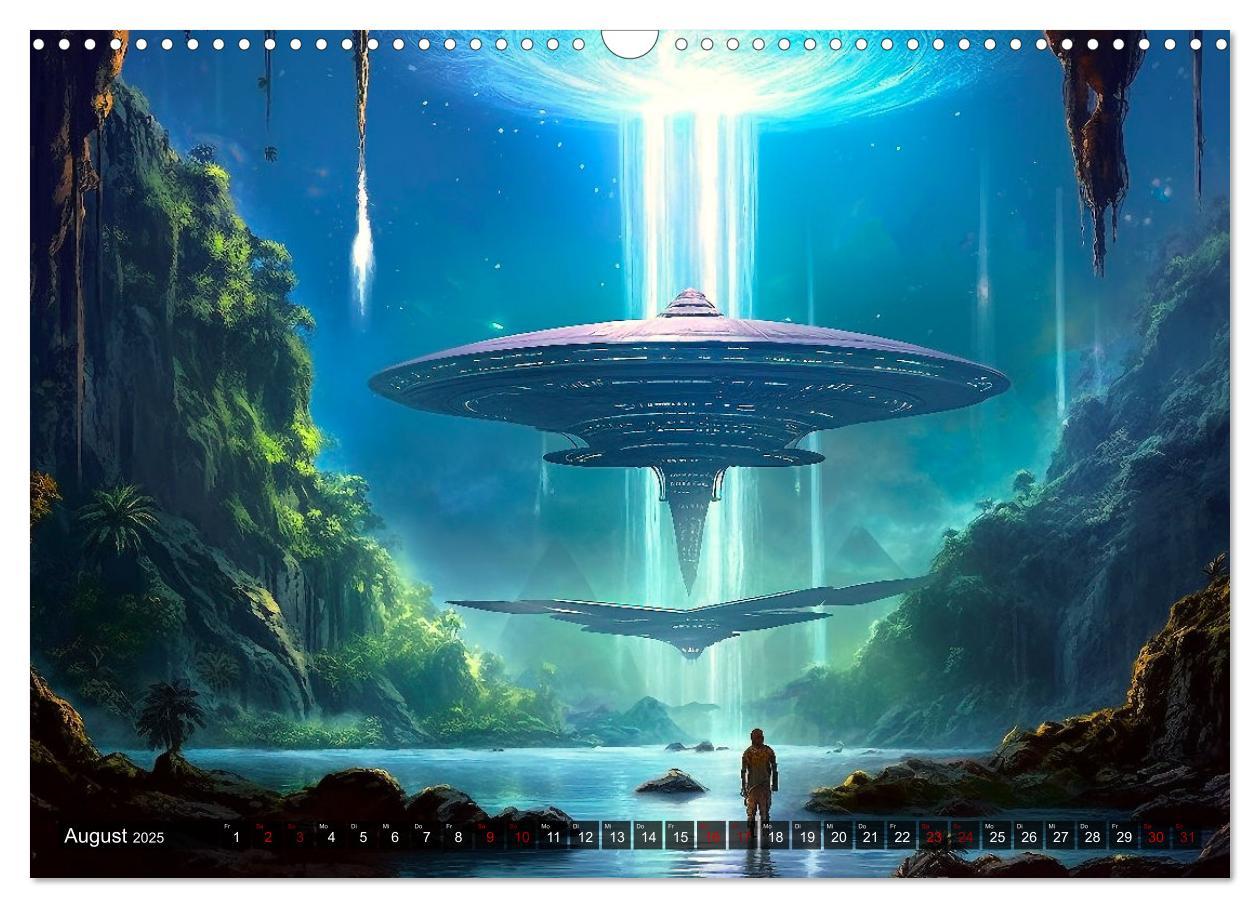 Bild: 9783383899614 | Nächster Halt Andromeda (Wandkalender 2025 DIN A3 quer), CALVENDO...