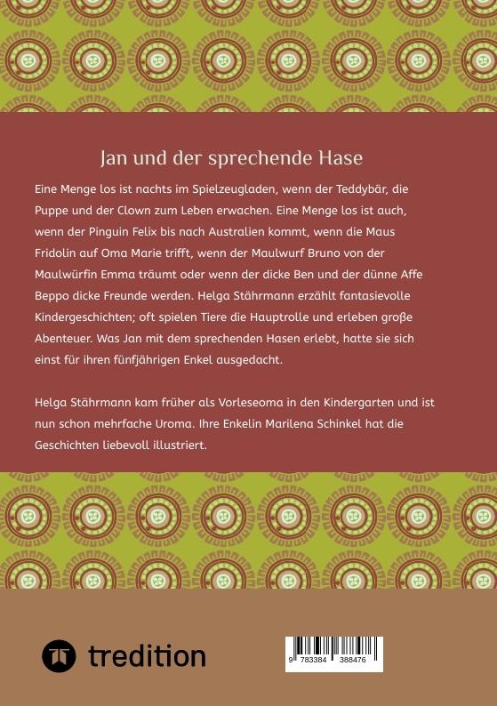 Rückseite: 9783384388476 | Jan und der sprechende Hase | Geschichten für Kleine und Große | Buch