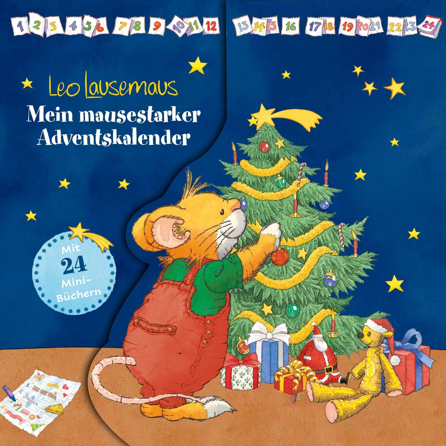 Cover: 9783963471650 | Leo Lausemaus - Mein mausestarker Adventskalender | Sophia Witt