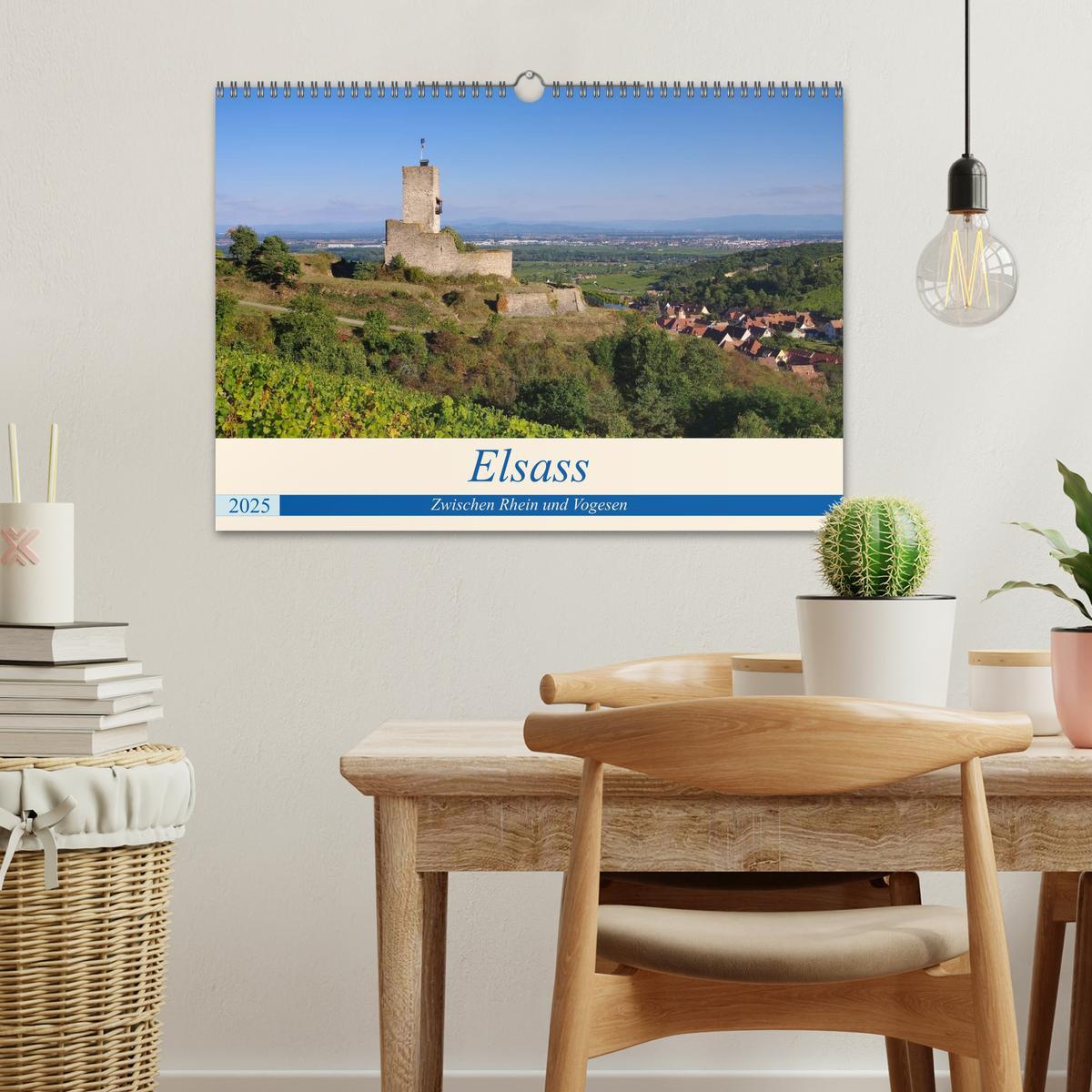 Bild: 9783435414505 | Elsass - Zwischen Rhein und Vogesen (Wandkalender 2025 DIN A3...