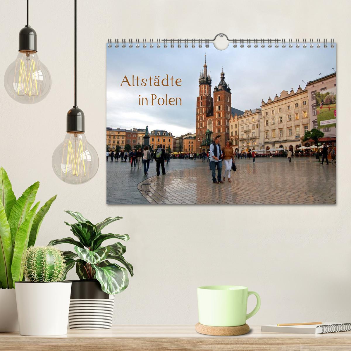 Bild: 9783435724550 | Altstädte in Polen (Wandkalender 2025 DIN A4 quer), CALVENDO...