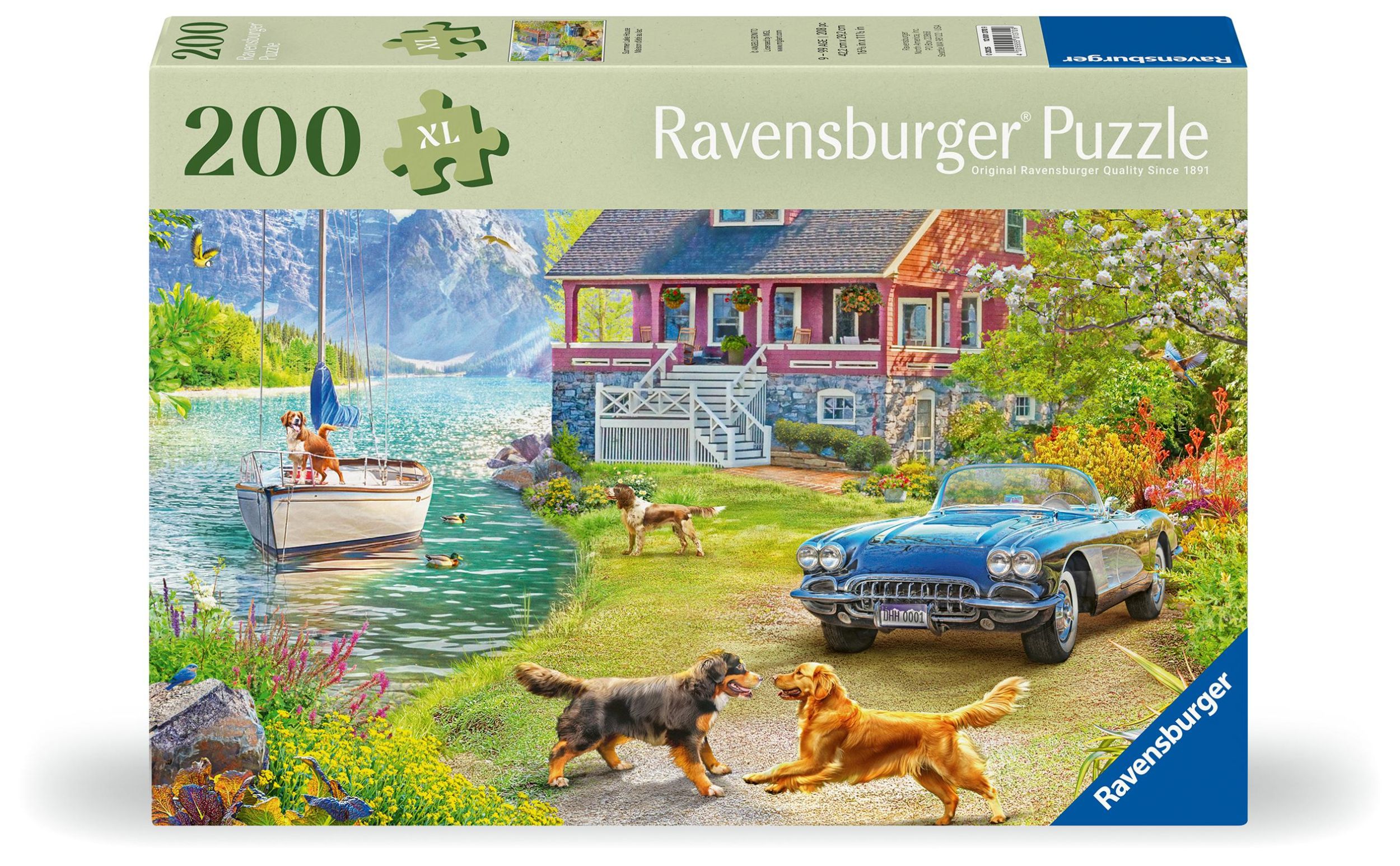 Cover: 4005555013709 | Adult puzzle 200 Teile - Sommerhaus am See | Spiel | 12001370 | 2025