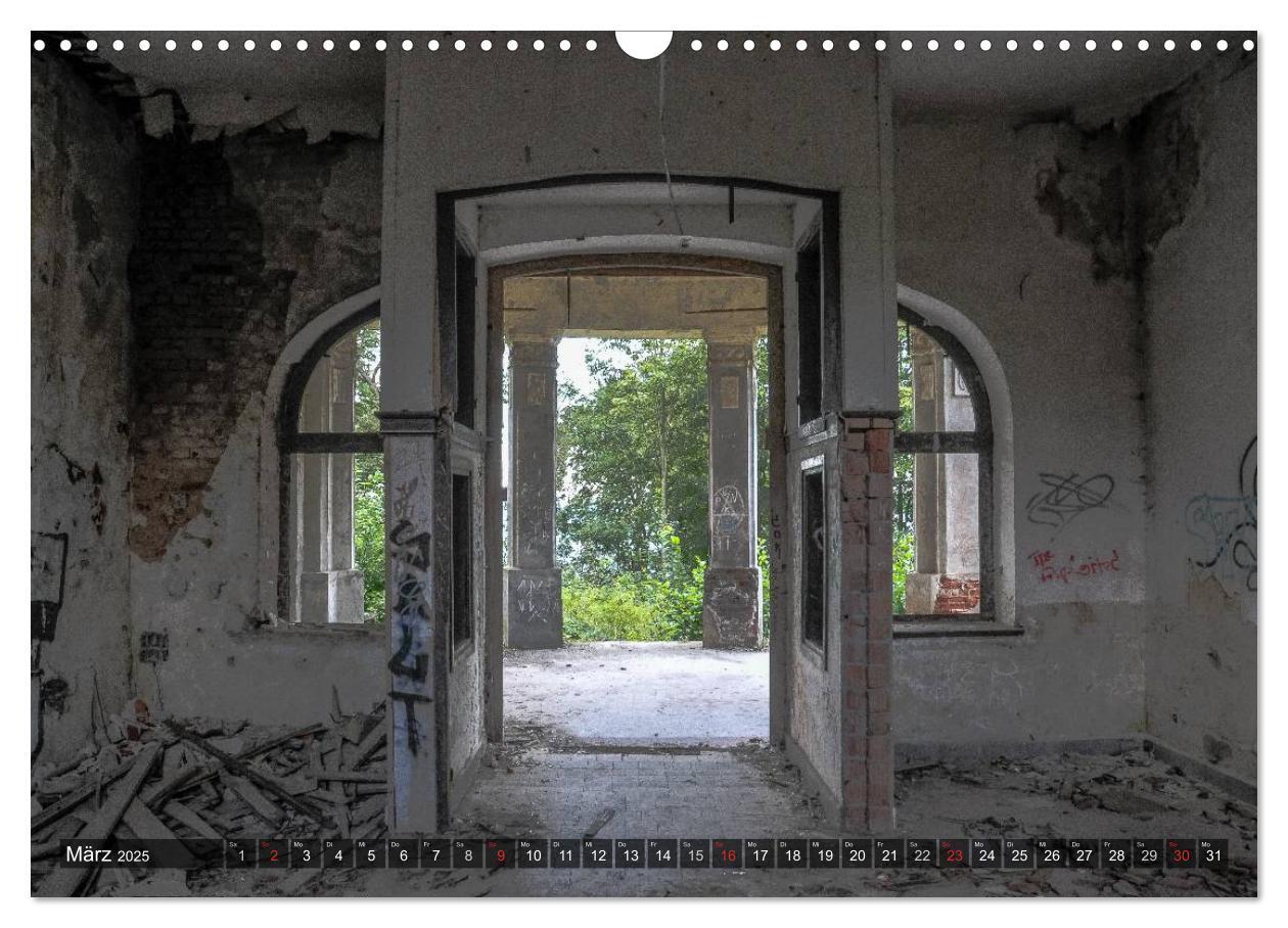 Bild: 9783435799015 | Lost Places in Deutschland 2025 (Wandkalender 2025 DIN A3 quer),...