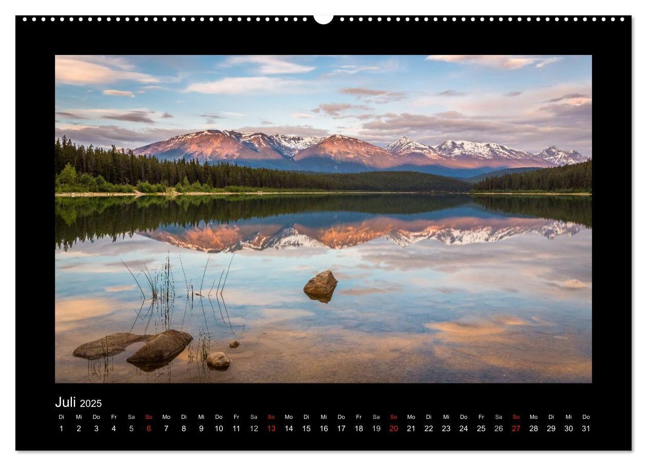 Bild: 9783435679614 | KANADA - Rocky Mountains (Wandkalender 2025 DIN A2 quer), CALVENDO...