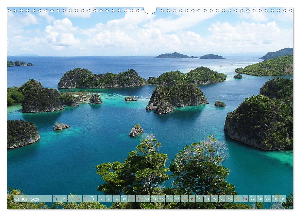 Bild: 9783435034956 | Raja Ampat - Impressionen (Wandkalender 2025 DIN A3 quer), CALVENDO...