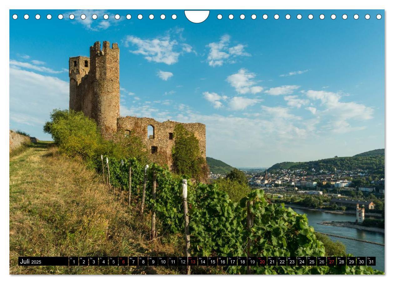 Bild: 9783435533428 | Burgen und Festungen am Mittelrhein (Wandkalender 2025 DIN A4...