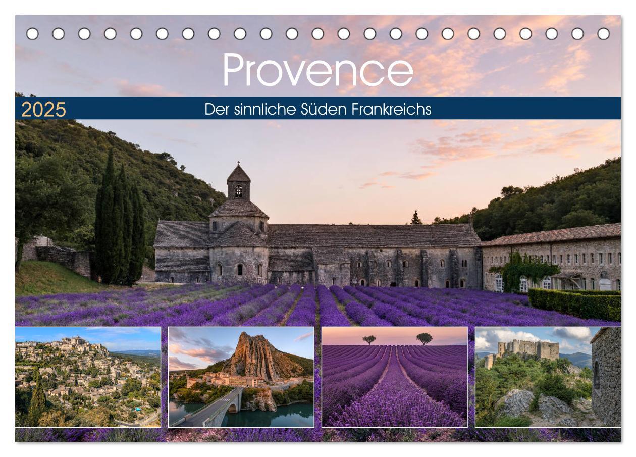 Cover: 9783435303519 | Provence, der sinnliche Süden Frankreichs (Tischkalender 2025 DIN...