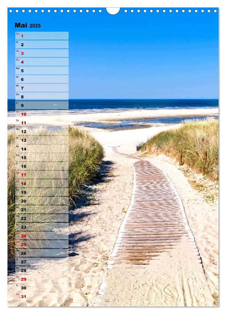 Bild: 9783435982363 | An der See Geburtstagsplaner (Wandkalender 2025 DIN A3 hoch),...