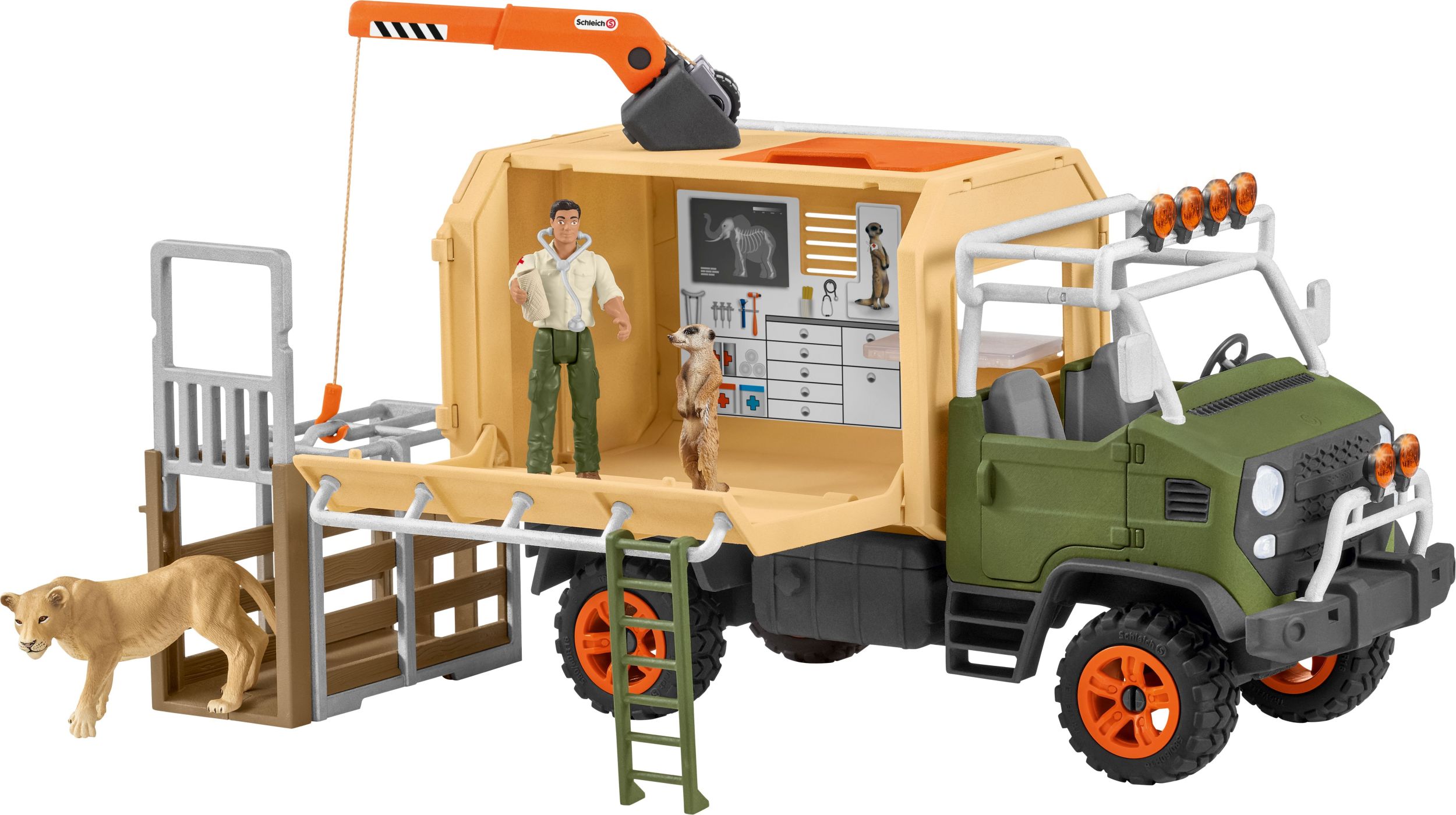 Cover: 4059433574233 | Schleich Wild Life 42475 - Großer Truck, Tierrettung | 42475 | Deutsch