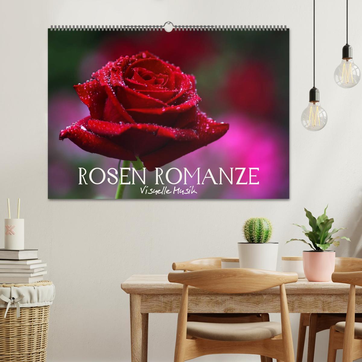 Bild: 9783435658688 | Rosen Romanze - Visuelle Musik (Wandkalender 2025 DIN A2 quer),...