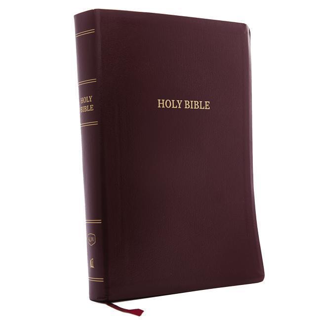 Cover: 9780785215622 | KJV, Reference Bible, Super Giant Print, Leather-Look, Burgundy,...