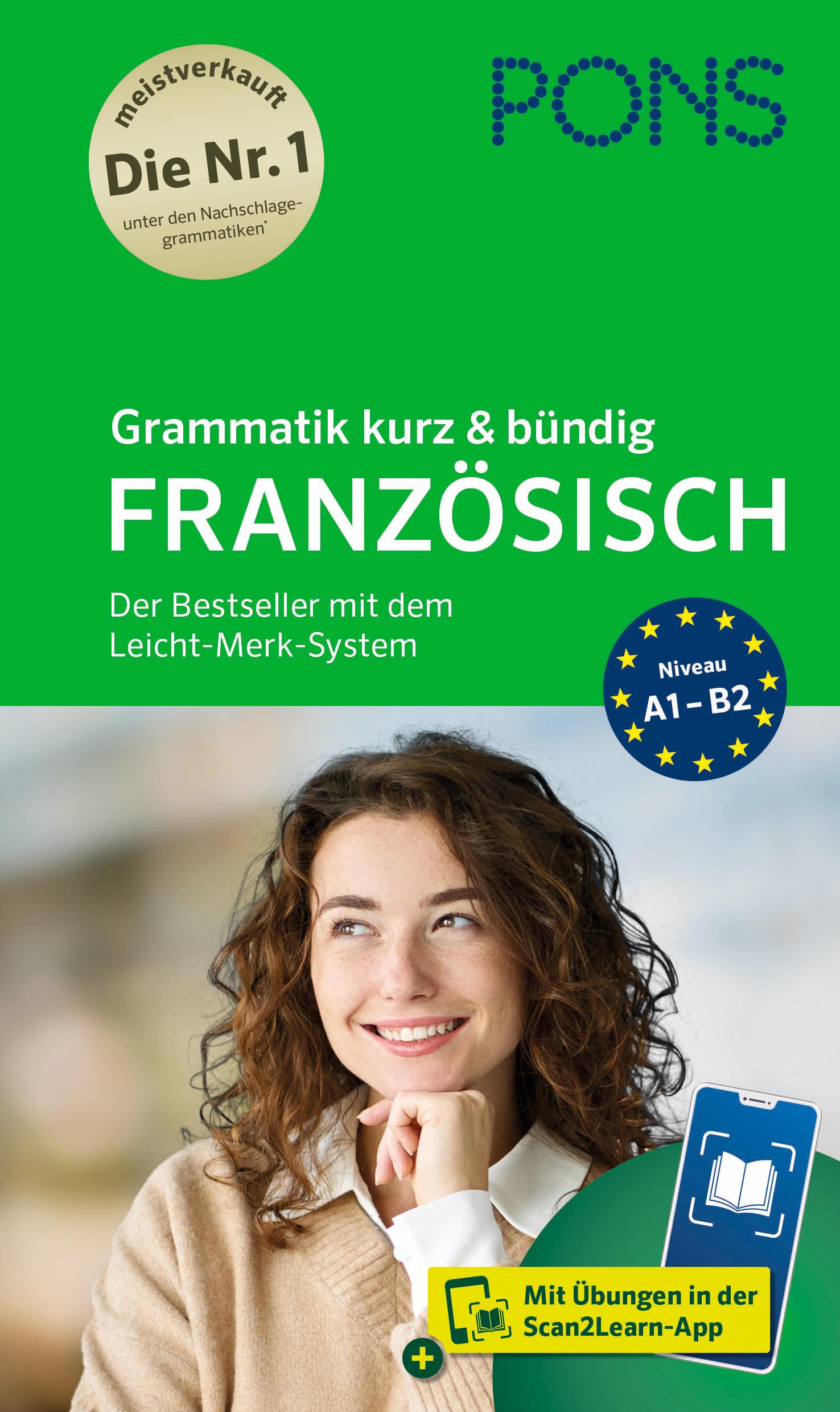 Cover: 9783125660632 | PONS Grammatik kurz &amp; bündig Französisch | Taschenbuch | 176 S. | 2025