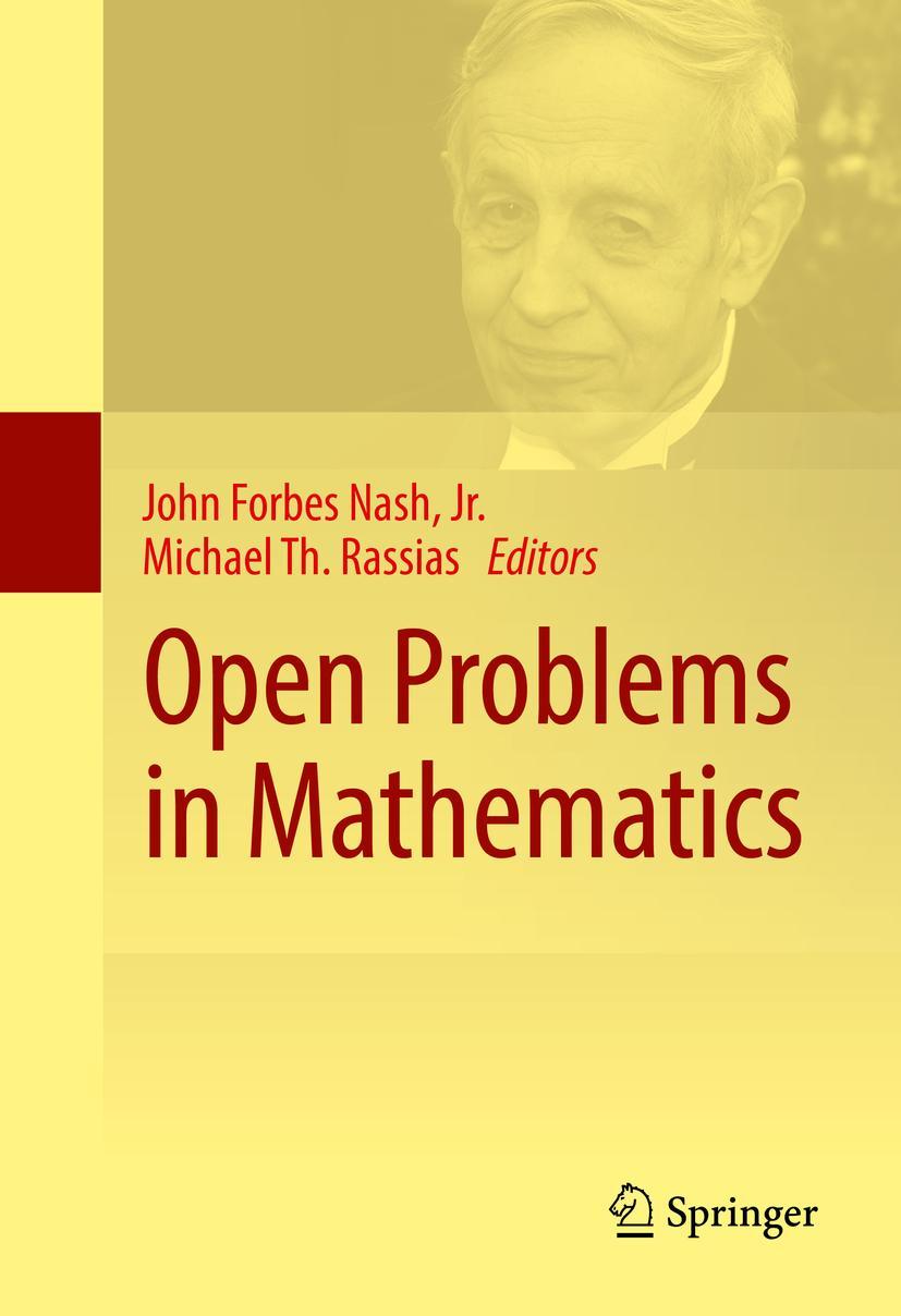 Cover: 9783319321608 | Open Problems in Mathematics | Michael Th. Rassias (u. a.) | Buch