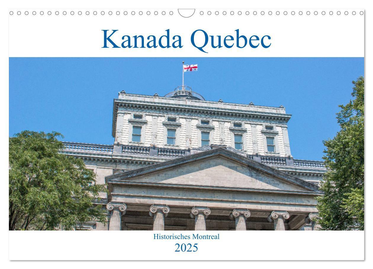 Cover: 9783435109654 | Kanada Quebec - Historisches Montreal (Wandkalender 2025 DIN A3...