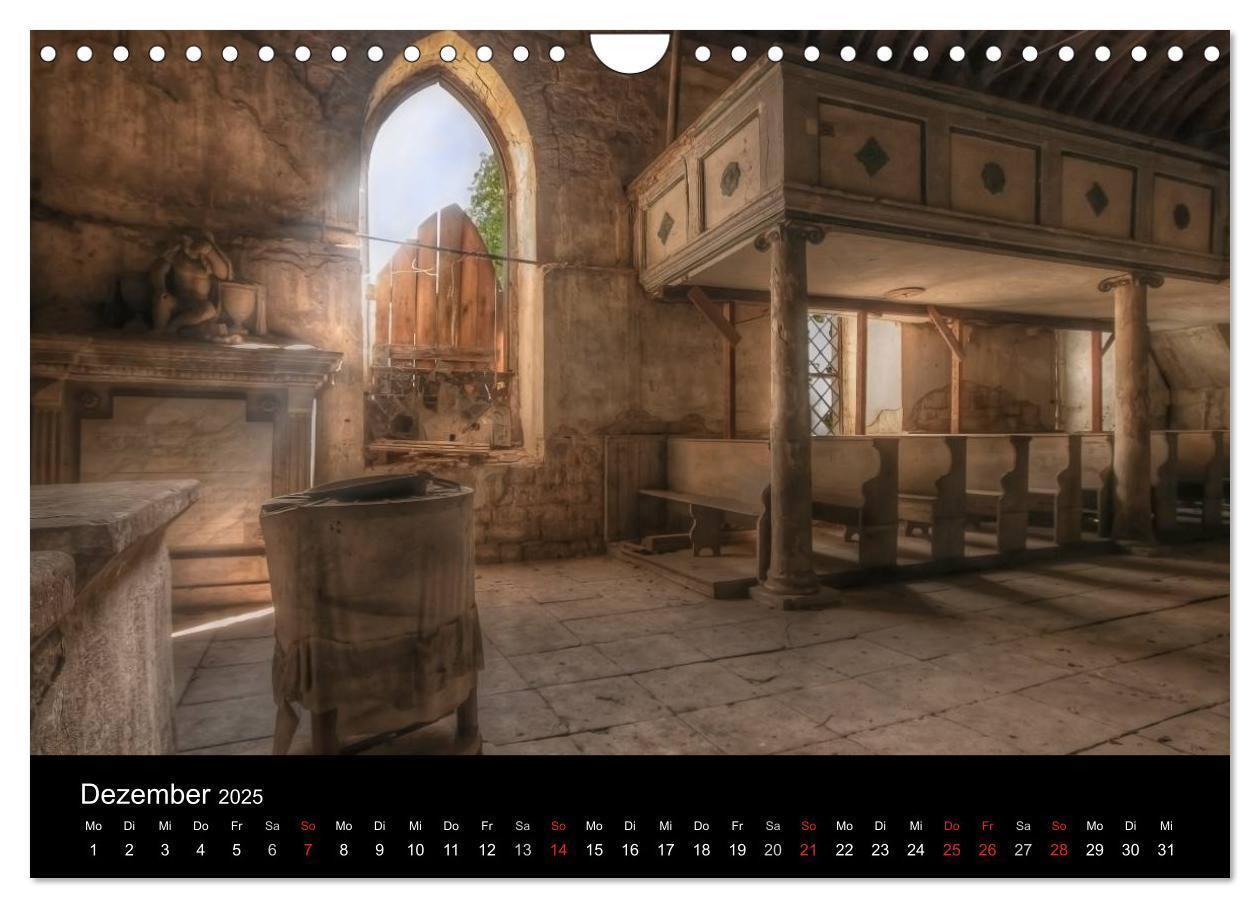 Bild: 9783435665037 | Lost Places - Verlassene Orte (Wandkalender 2025 DIN A4 quer),...