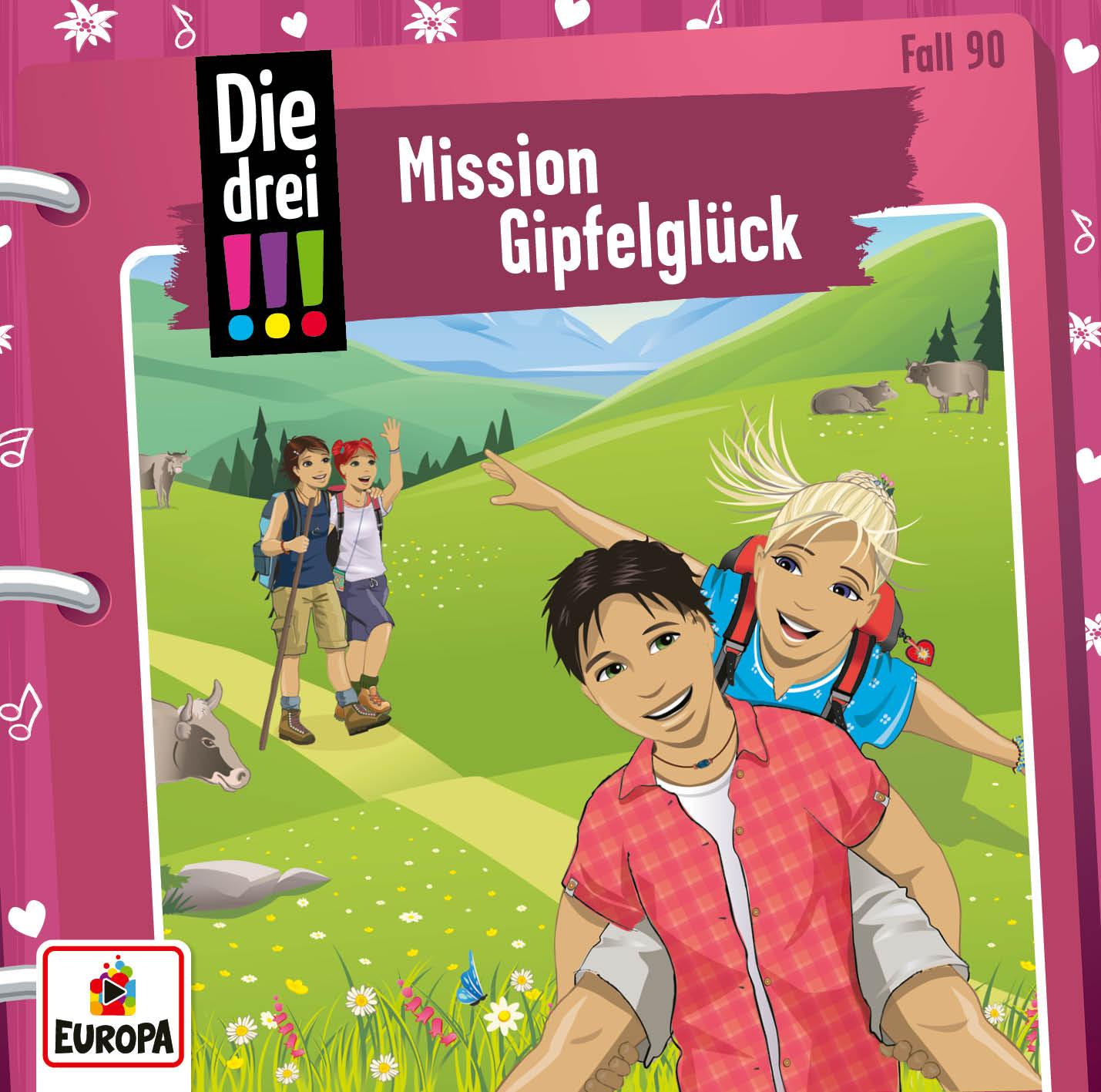 Cover: 196588363627 | Die drei !!! 90: Mission Gipfelglück | Mira Sol | Audio-CD | Deutsch