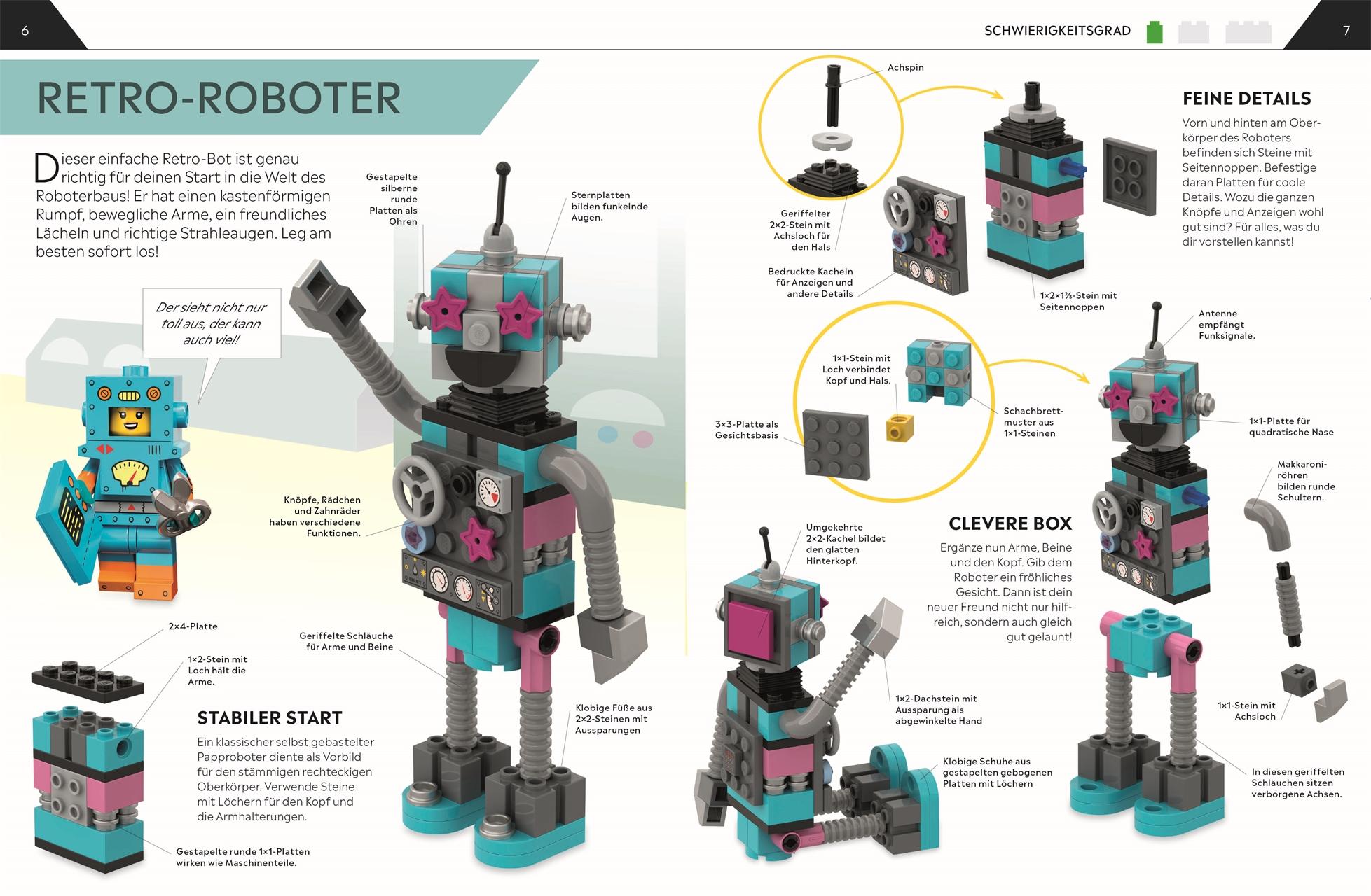 Bild: 9783831050420 | LEGO® Bauideen Roboter | Hannah Dolan (u. a.) | Buch | 96 S. | Deutsch