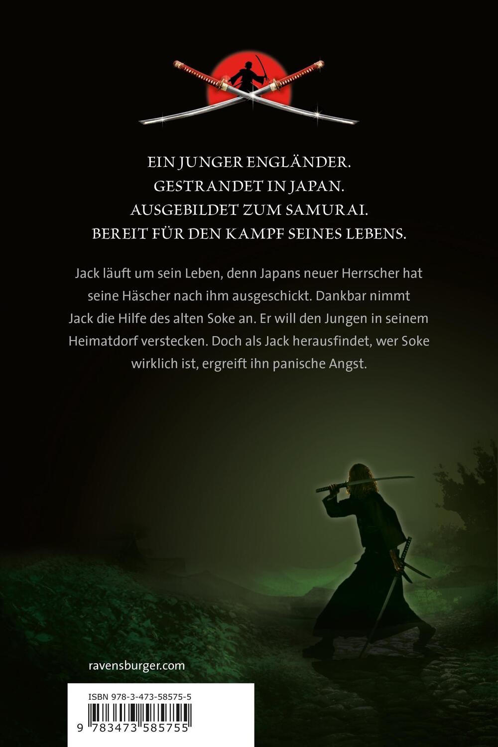 Rückseite: 9783473585755 | Samurai, Band 4: Der Ring der Erde | Chris Bradford | Taschenbuch