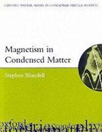 Cover: 9780198505914 | Magnetism in Condensed Matter | Stephen Blundell | Taschenbuch | 2001