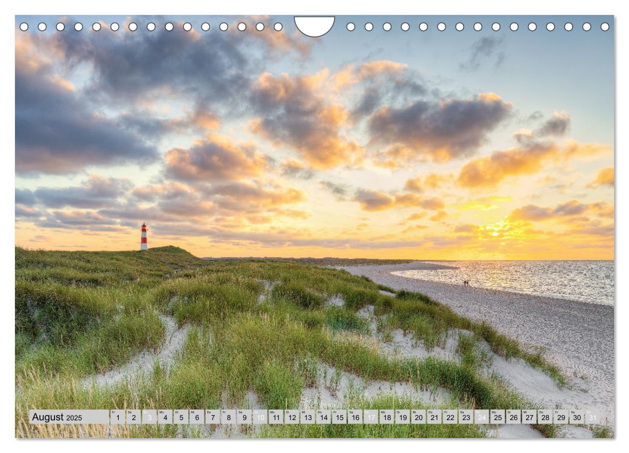 Bild: 9783383828522 | Wunderschönes Sylt - Perle der Nordsee (Wandkalender 2025 DIN A4...