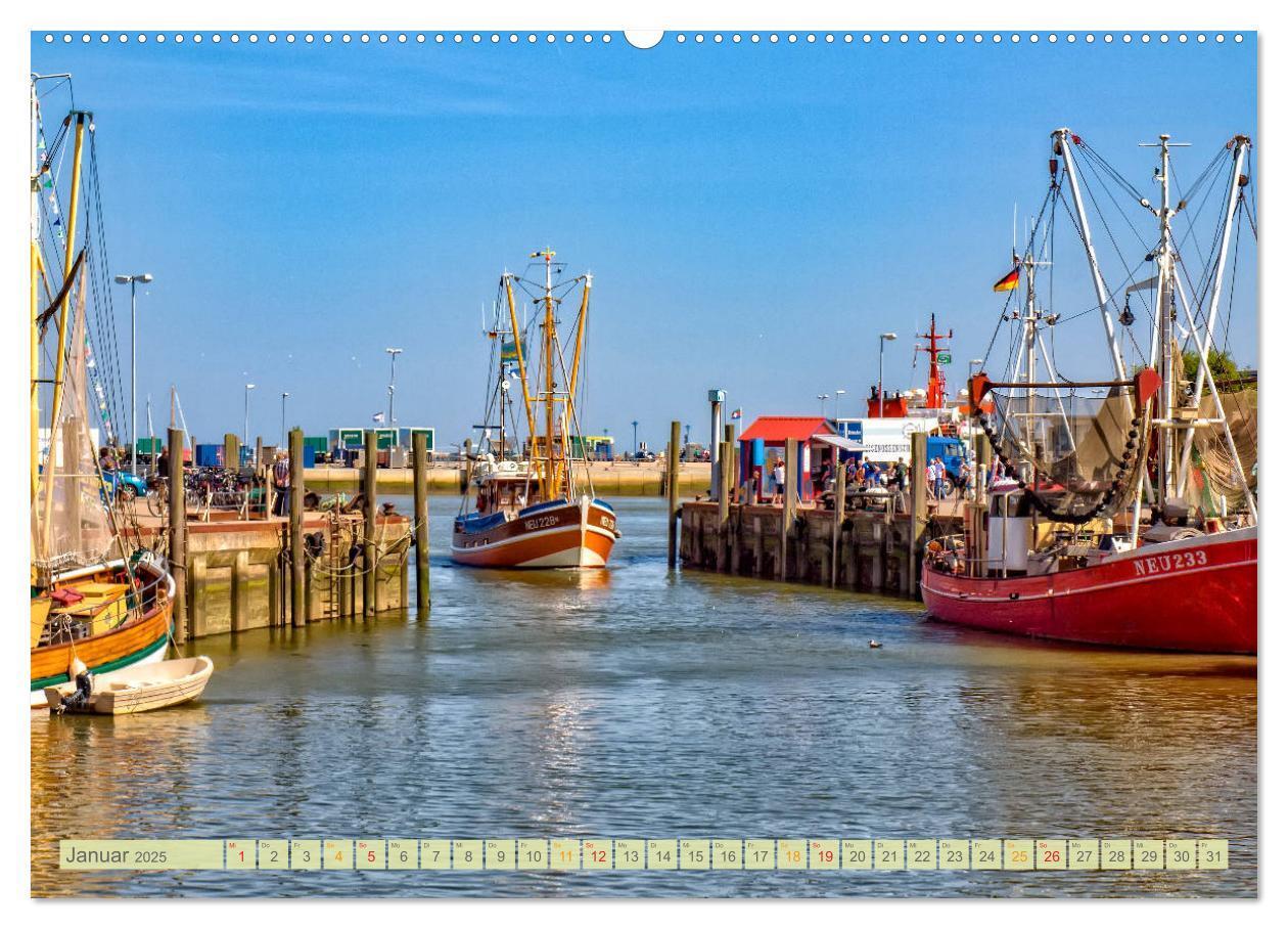 Bild: 9783435435623 | Reise an die Nordsee - Neuharlingersiel (Wandkalender 2025 DIN A2...