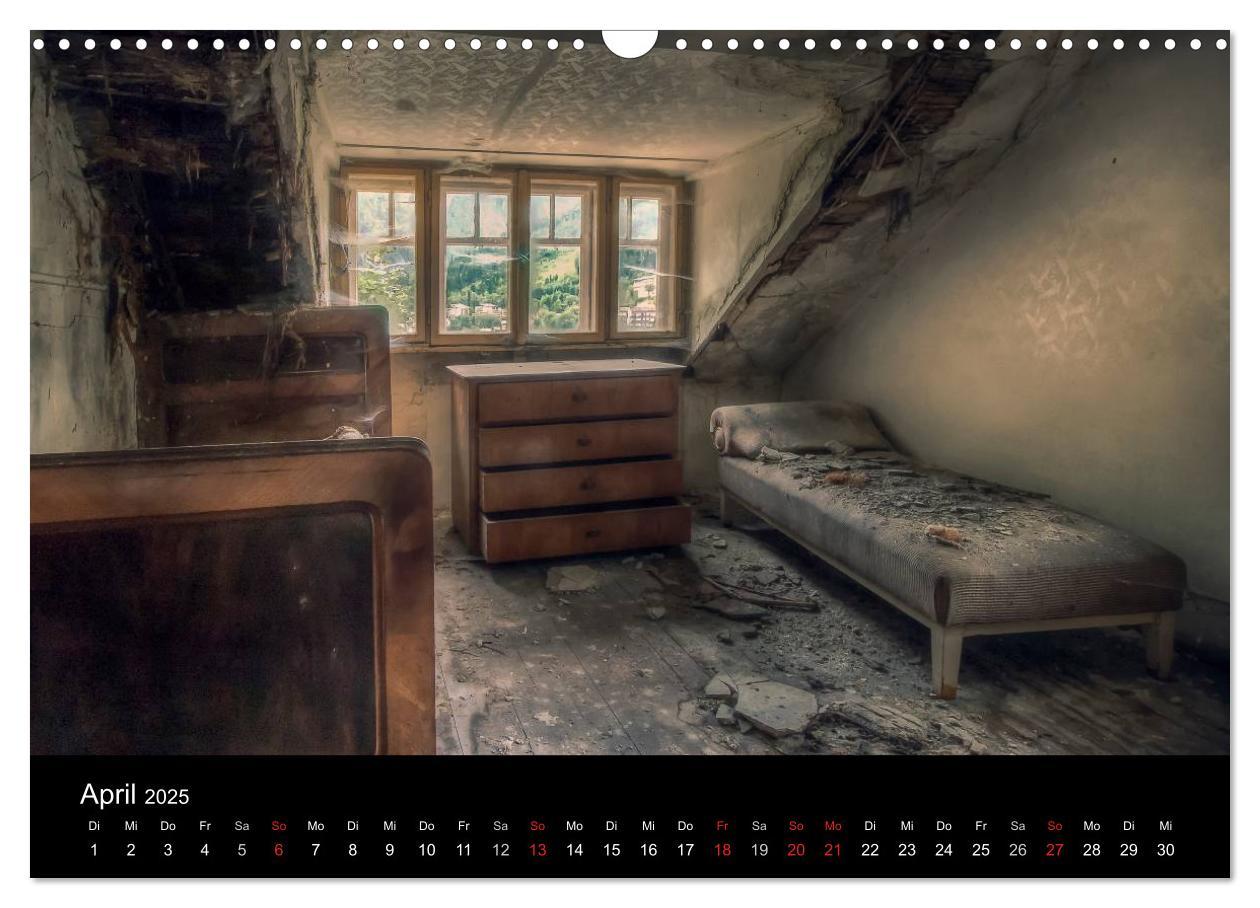 Bild: 9783435664702 | Lost Places - Verlassene Orte (Wandkalender 2025 DIN A3 quer),...