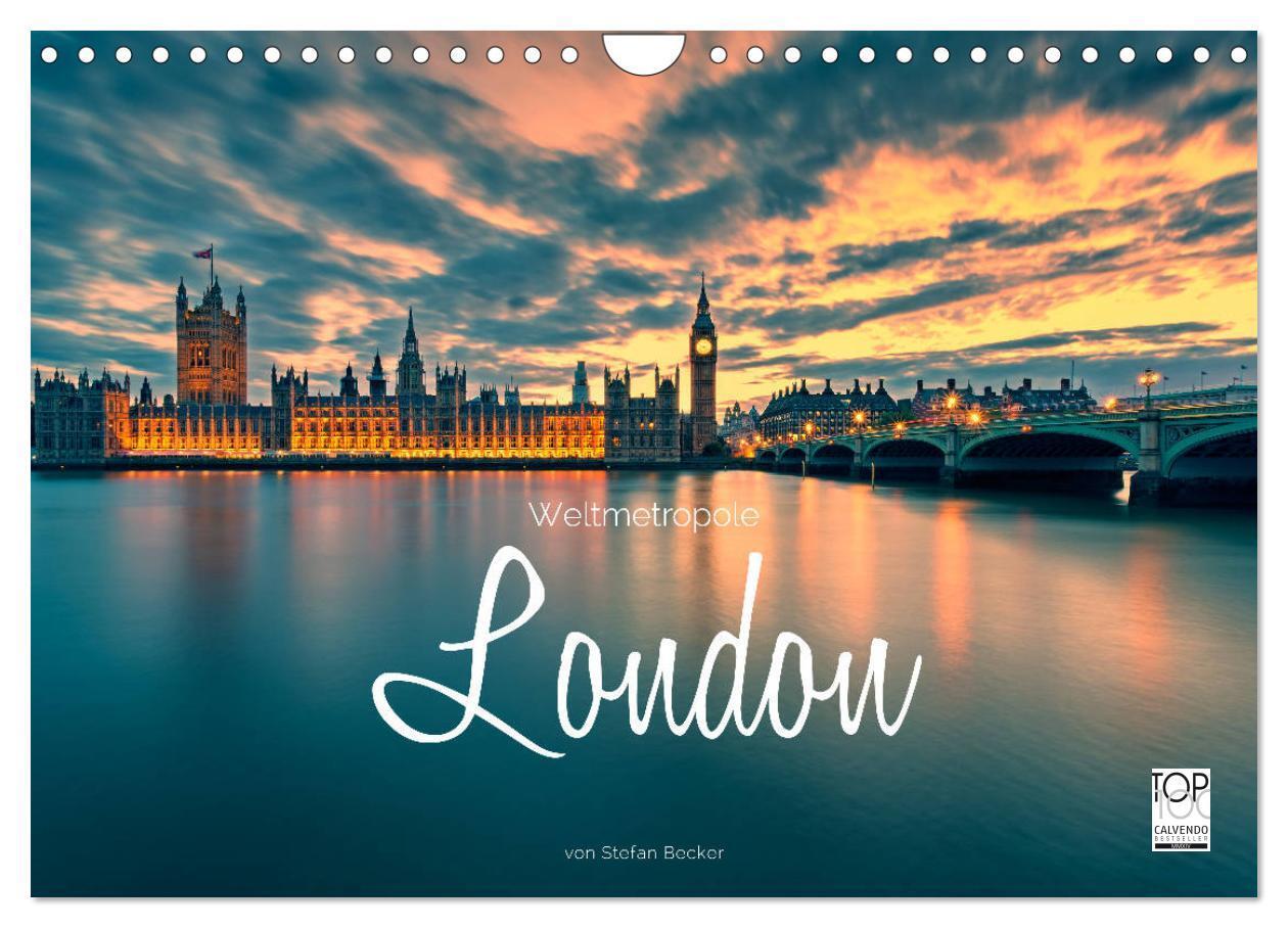 Cover: 9783435698943 | Weltmetropole London (Wandkalender 2025 DIN A4 quer), CALVENDO...