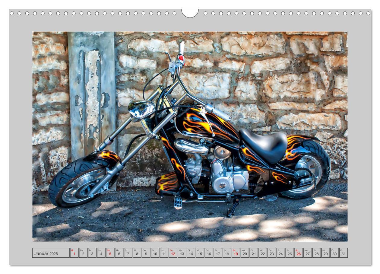 Bild: 9783383949838 | Vintage Bikes. Traumhafte Motorrad-Oldies (Wandkalender 2025 DIN A3...