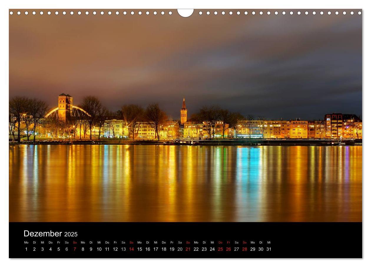 Bild: 9783435764259 | köln dunkel bunt - Die Stadt in anderem Licht! (Wandkalender 2025...