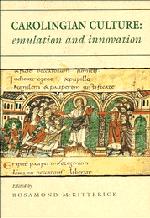 Cover: 9780521405867 | Carolingian Culture | Emulation and Innovation | Rosamond Mckitterick