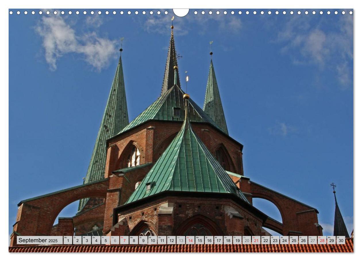 Bild: 9783435682911 | Hansestadt Lübeck (Wandkalender 2025 DIN A3 quer), CALVENDO...