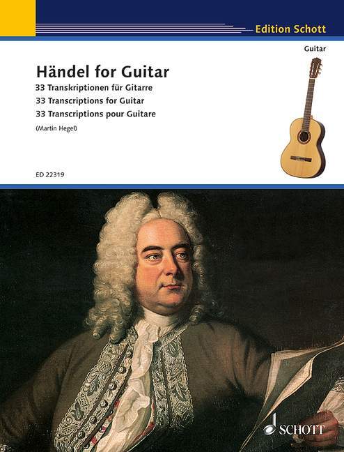 Cover: 9783795744656 | Händel for Guitar | 33 Transkriptionen für Gitarre. Gitarre. | Händel