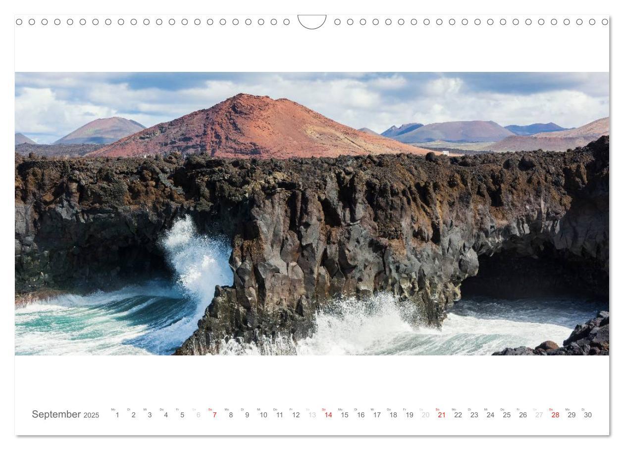 Bild: 9783435508655 | Lanzarote - Insel der Feuerberge (Wandkalender 2025 DIN A3 quer),...